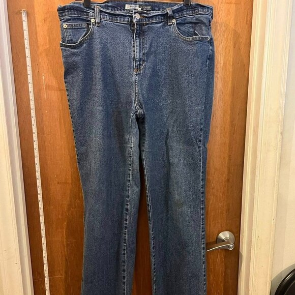 Size 18W - St John's Bay - Dark Blue Jeans - W36"XL30" - Picture 1 of 8